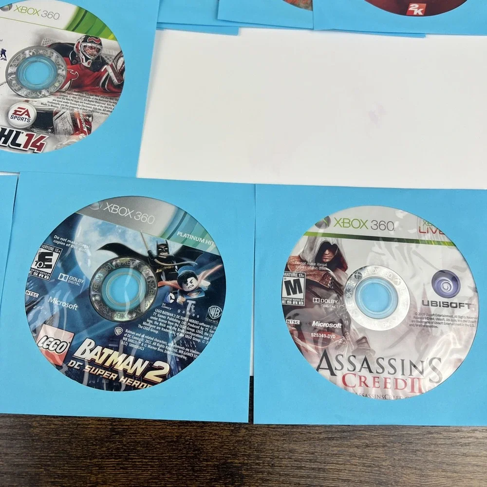 Multi Platform Loose Discs Video Game - Lot Of 42 - AS IS Untested Scratches